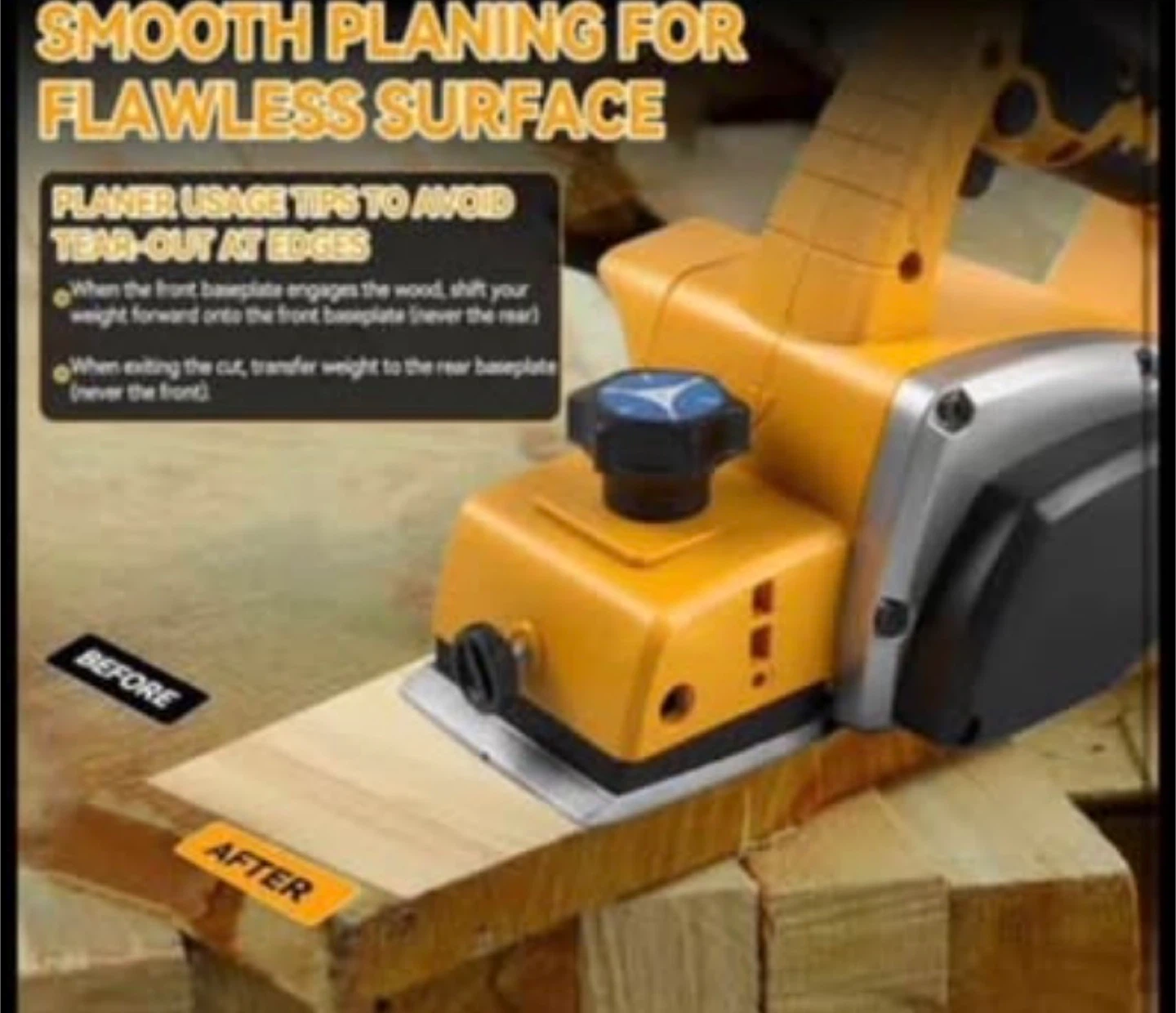 DEWALT 20V Cordless Hand Planer - photo 2
