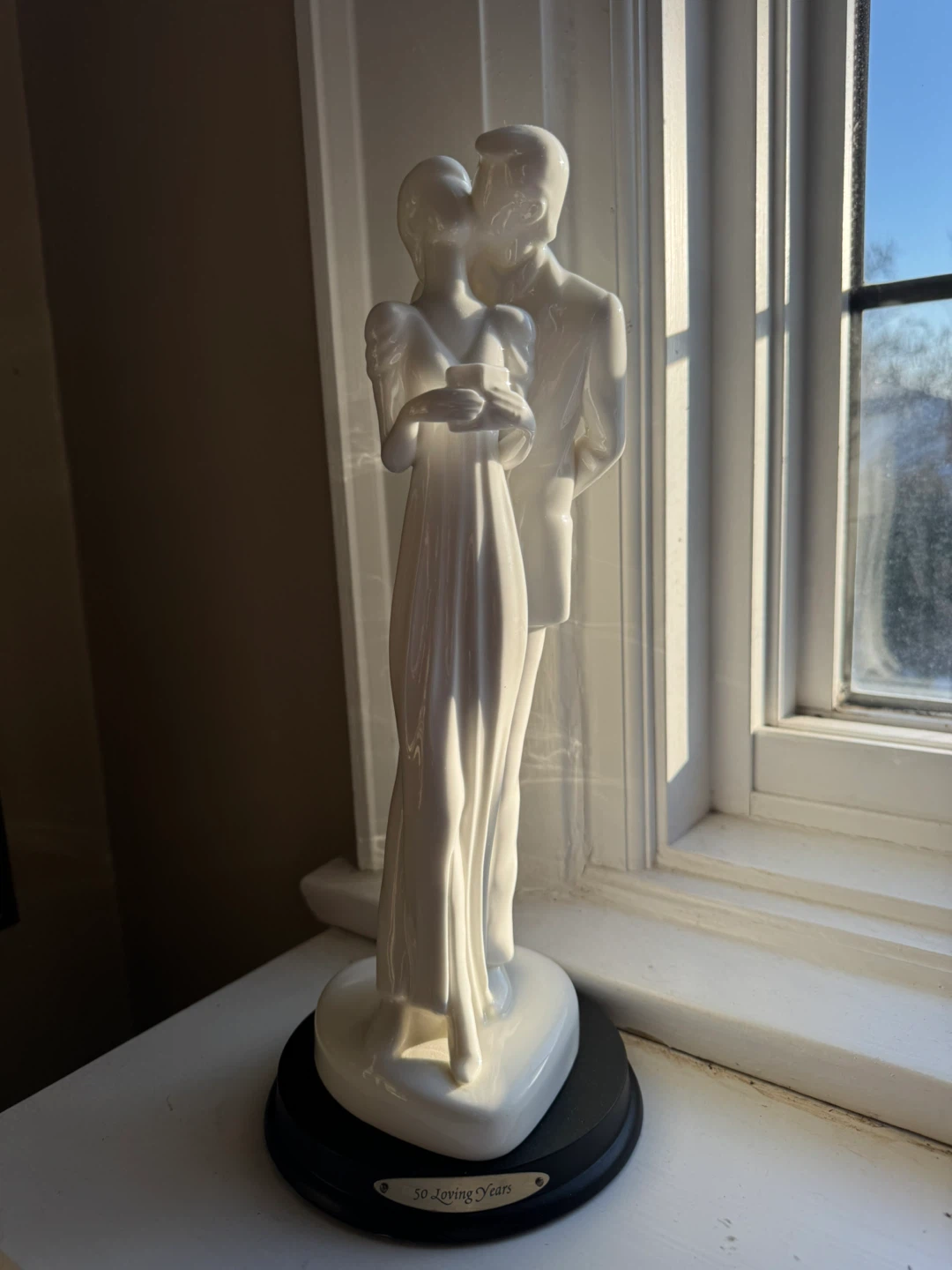 Royal Doulton “Happy Anniversary” Figurine – 50 Loving Years