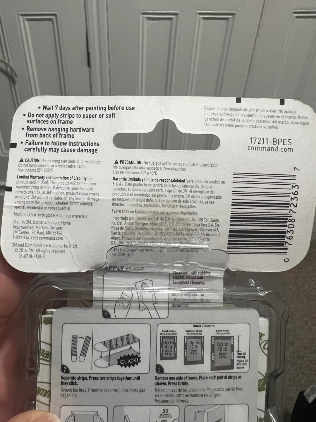 3M Command Picture Hanging Strips Big Pack - photo 2