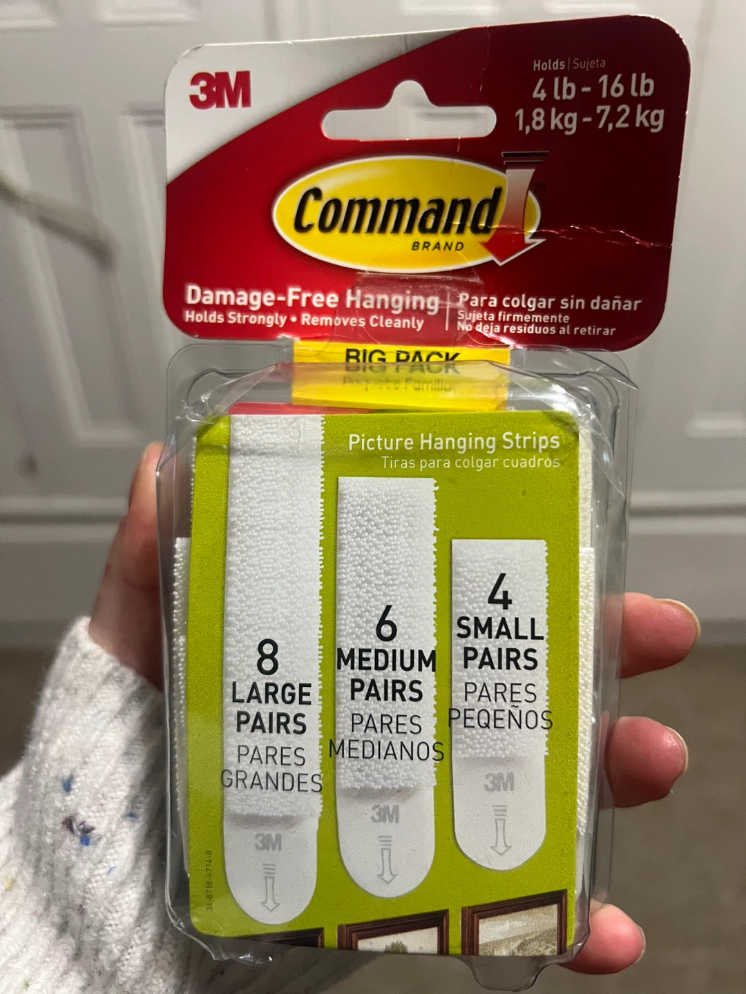 3M Command Picture Hanging Strips Big Pack