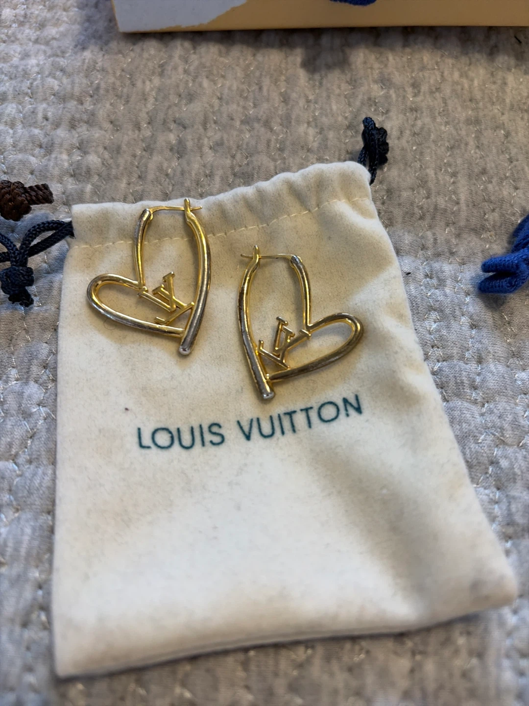 Louis Vuitton Heart Hoop Earrings - photo 2