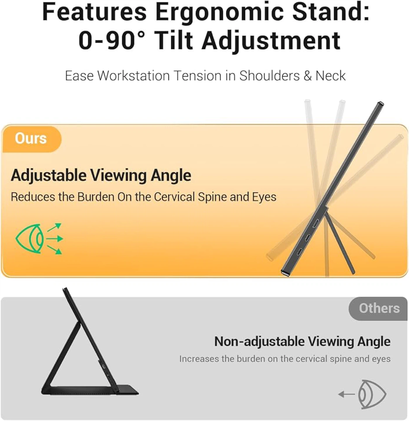 EVICIV 15.6" Full HD Portable Monitor - photo 4