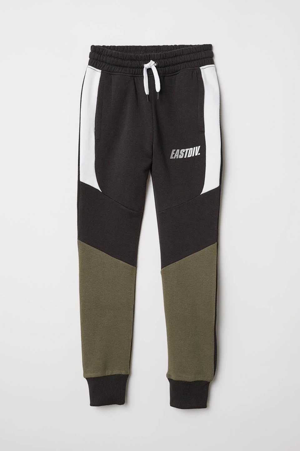EASTDIV Colour Block Joggers