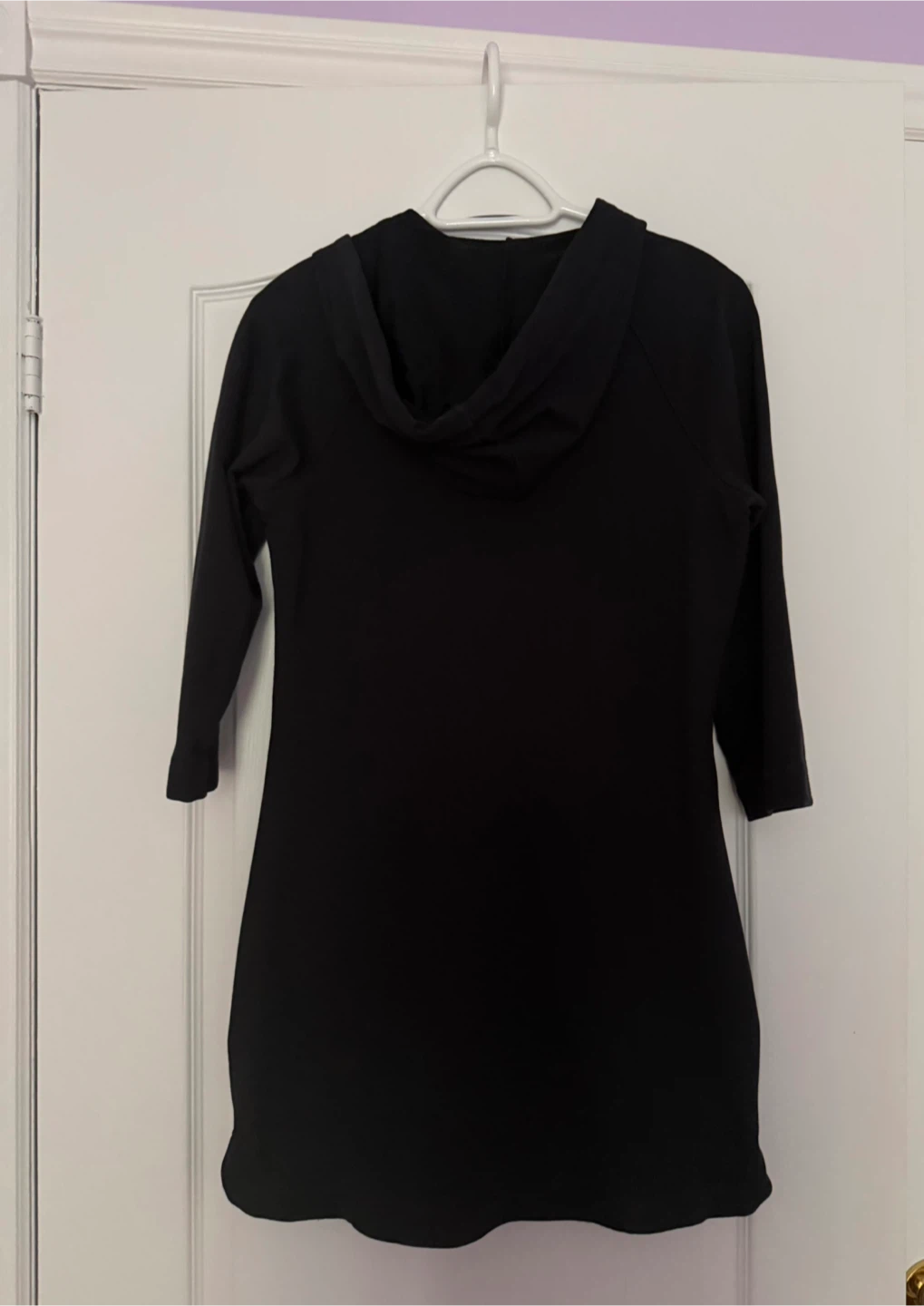 Speedo Black Hooded Zip-Up Spring Cover-Up Jacket Size Small - photo 3