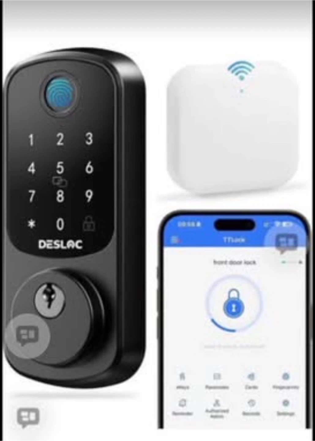 DESLAC Smart Door Lock with Gateway