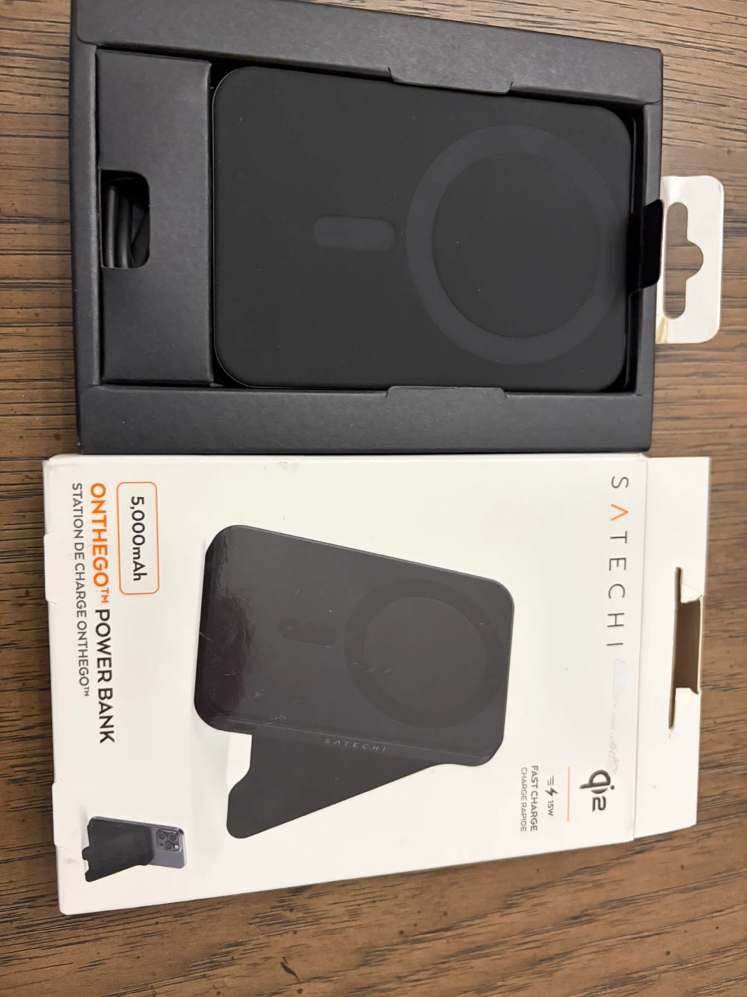 Satechi Onthego Qi2 Power Bank 5000mAh Black - photo 2
