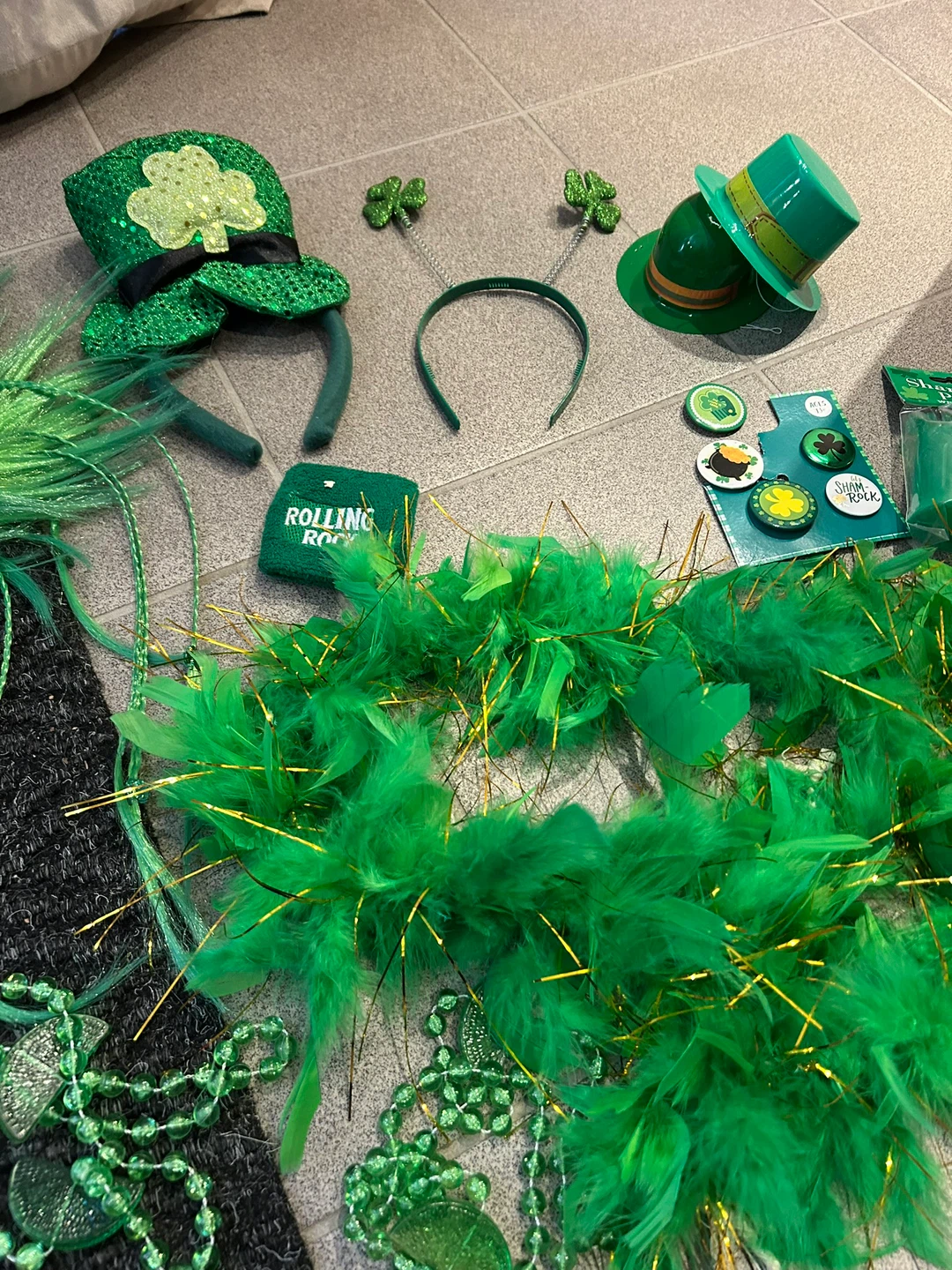 St. Patrick's Day Party Accessories Lot