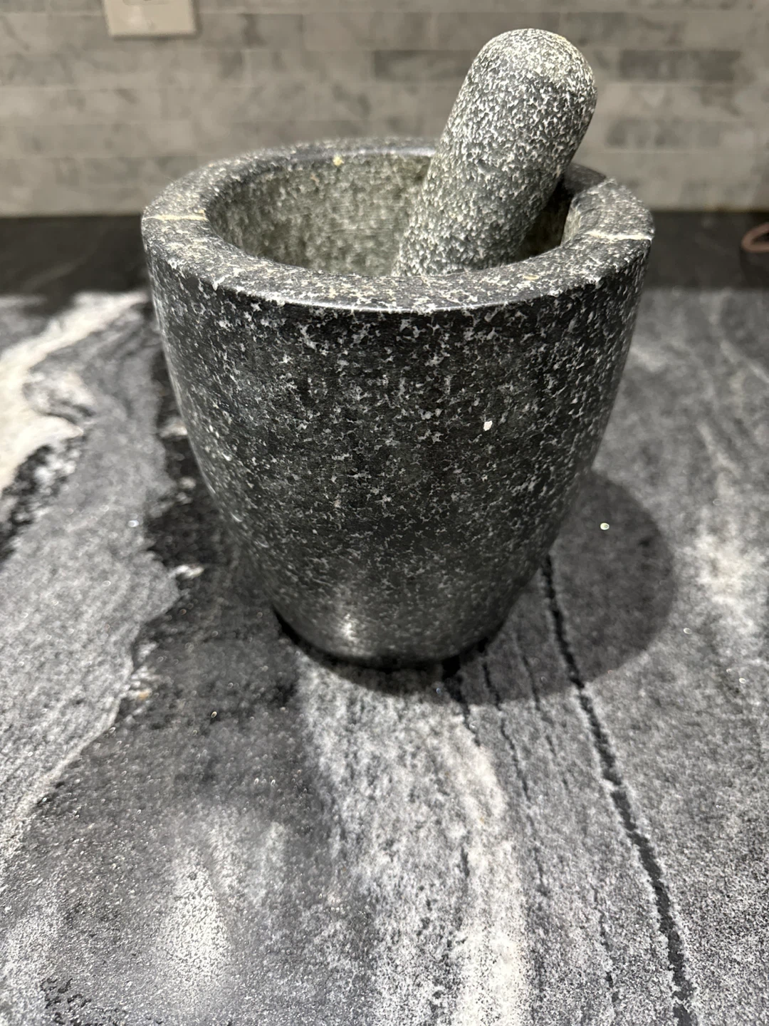 Granite Mortar and Pestle Set