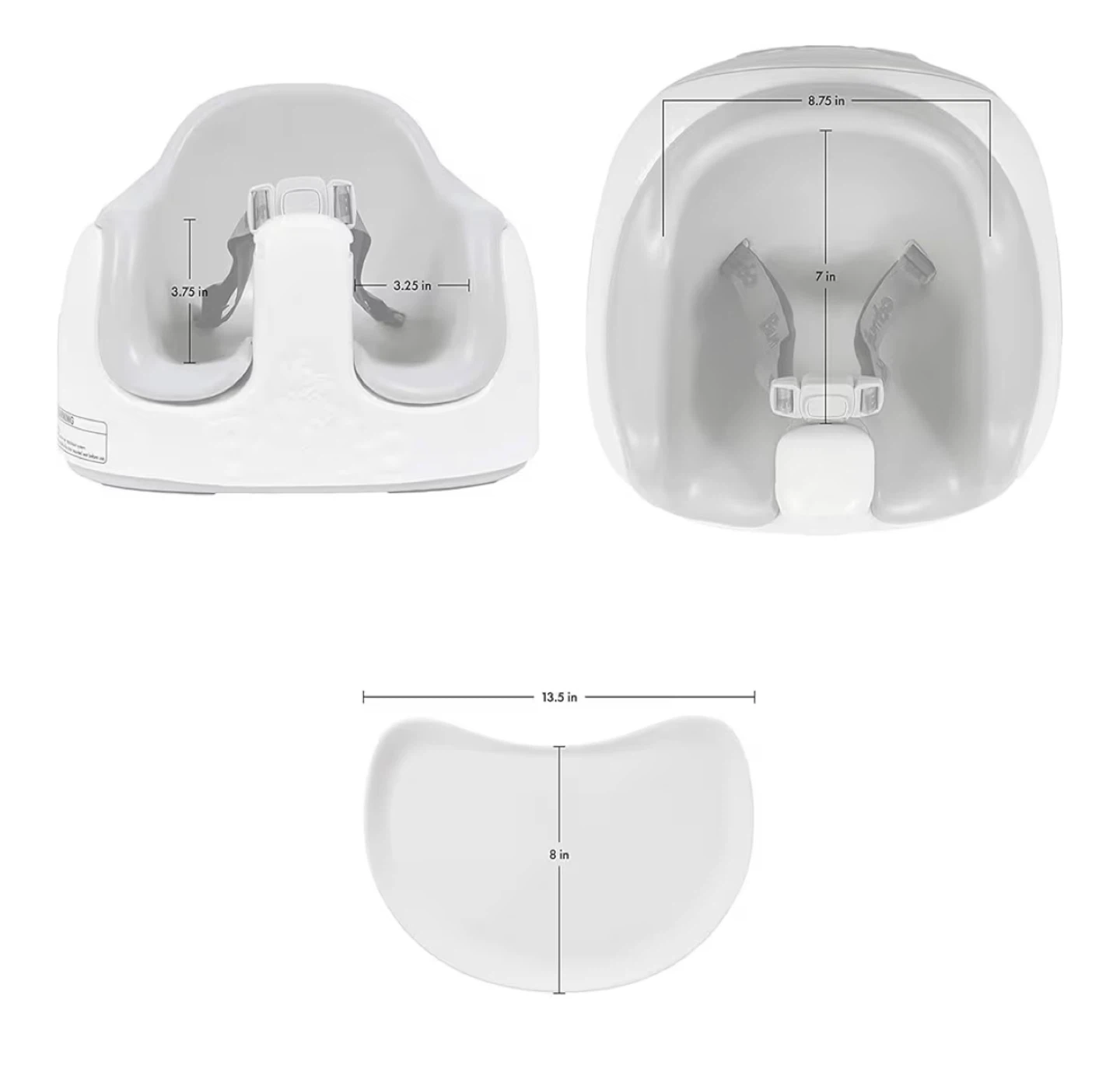 Bumbo Baby Seat with Tray - photo 3