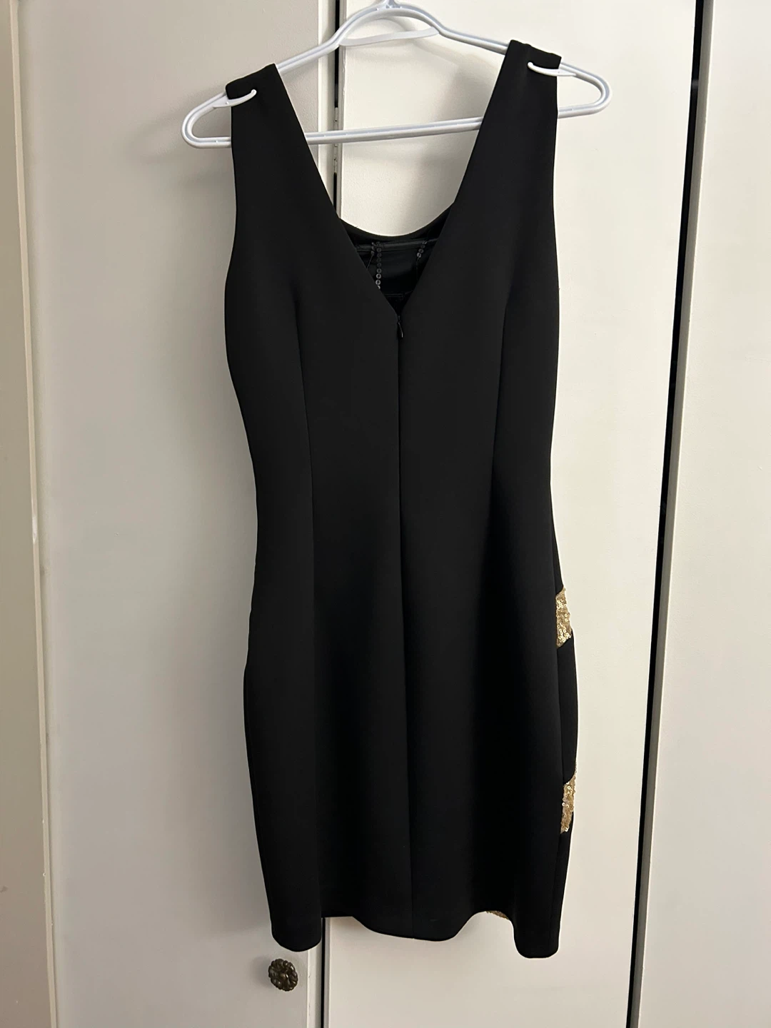 Guess Black Sequin Detail Sleeveless Dress - photo 2