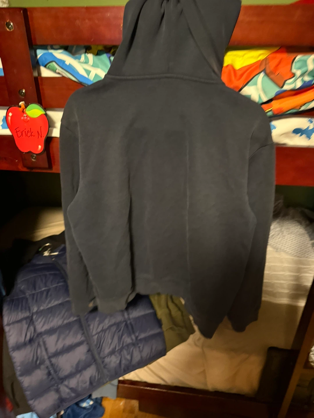 Polo Ralph Lauren Full Zip Hoodie - Navy Blue - Size L - photo 4