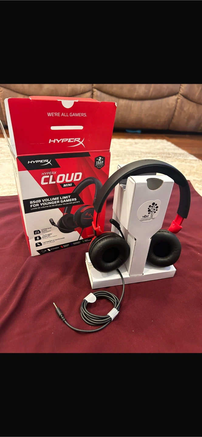 HyperX Cloud Mini Gaming Headset for Young Gamers - photo 2