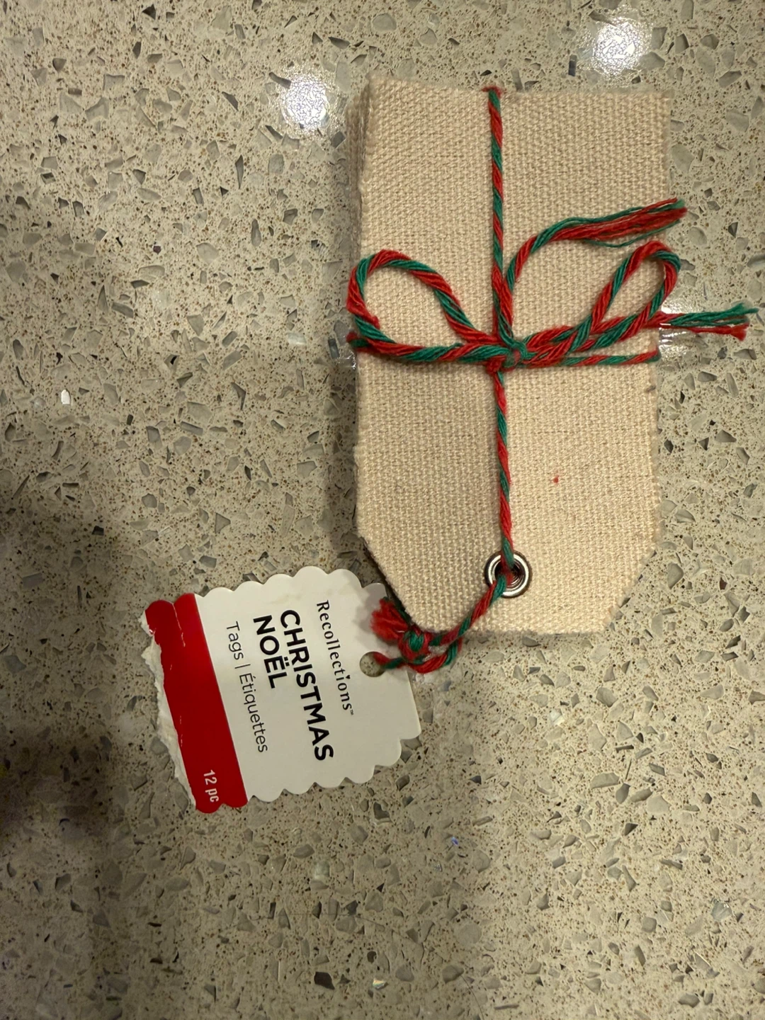 Fabric Gift Tags - 12 pc