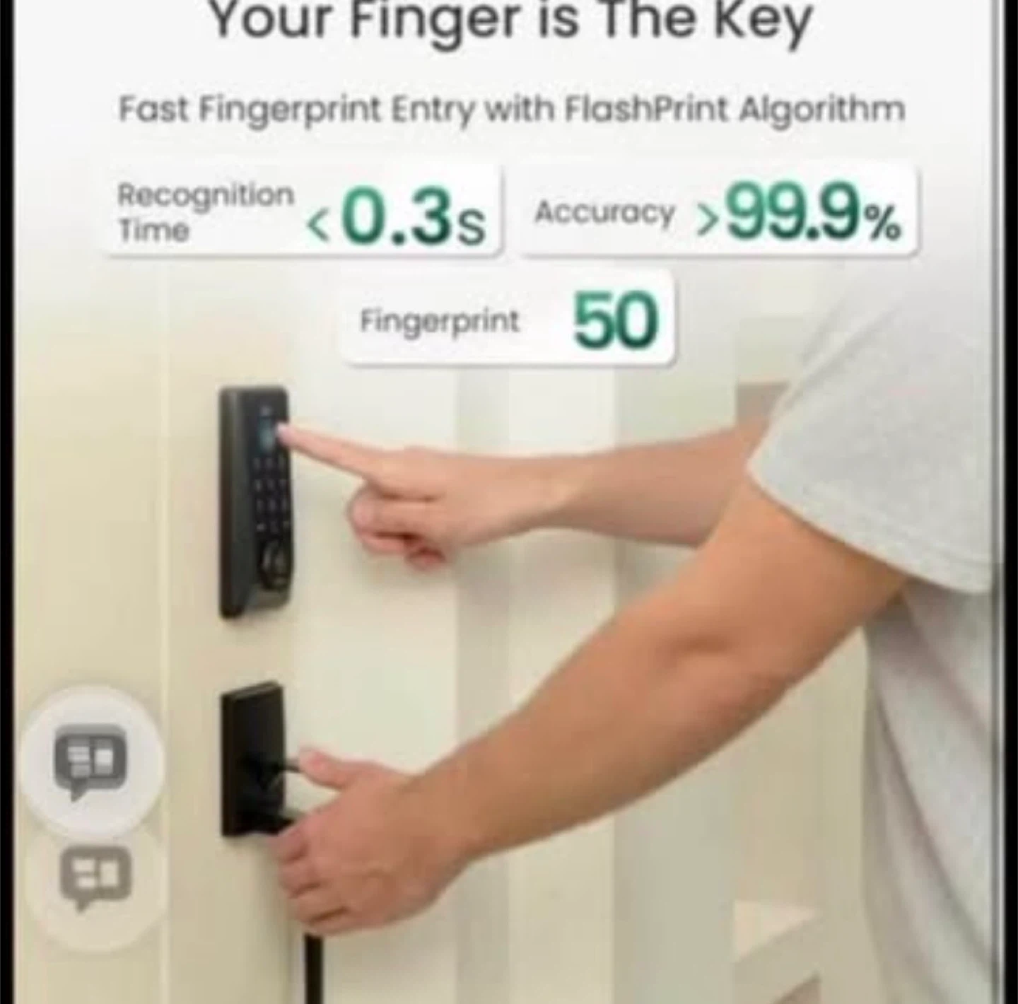 Relay Smart Door Lock with 6-in-1 Unlocking Methods - photo 5