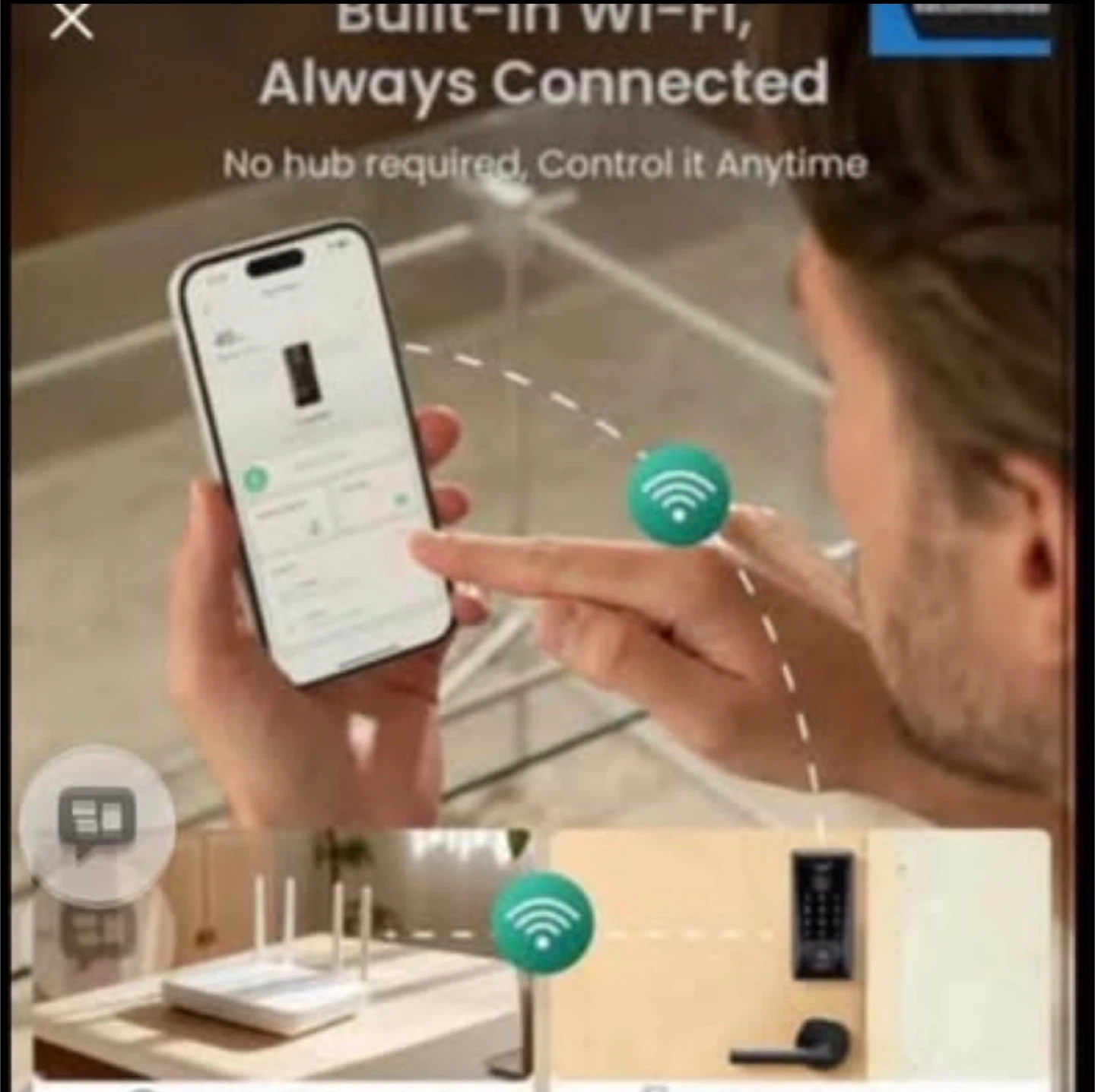 Relay Smart Door Lock with 6-in-1 Unlocking Methods - photo 2