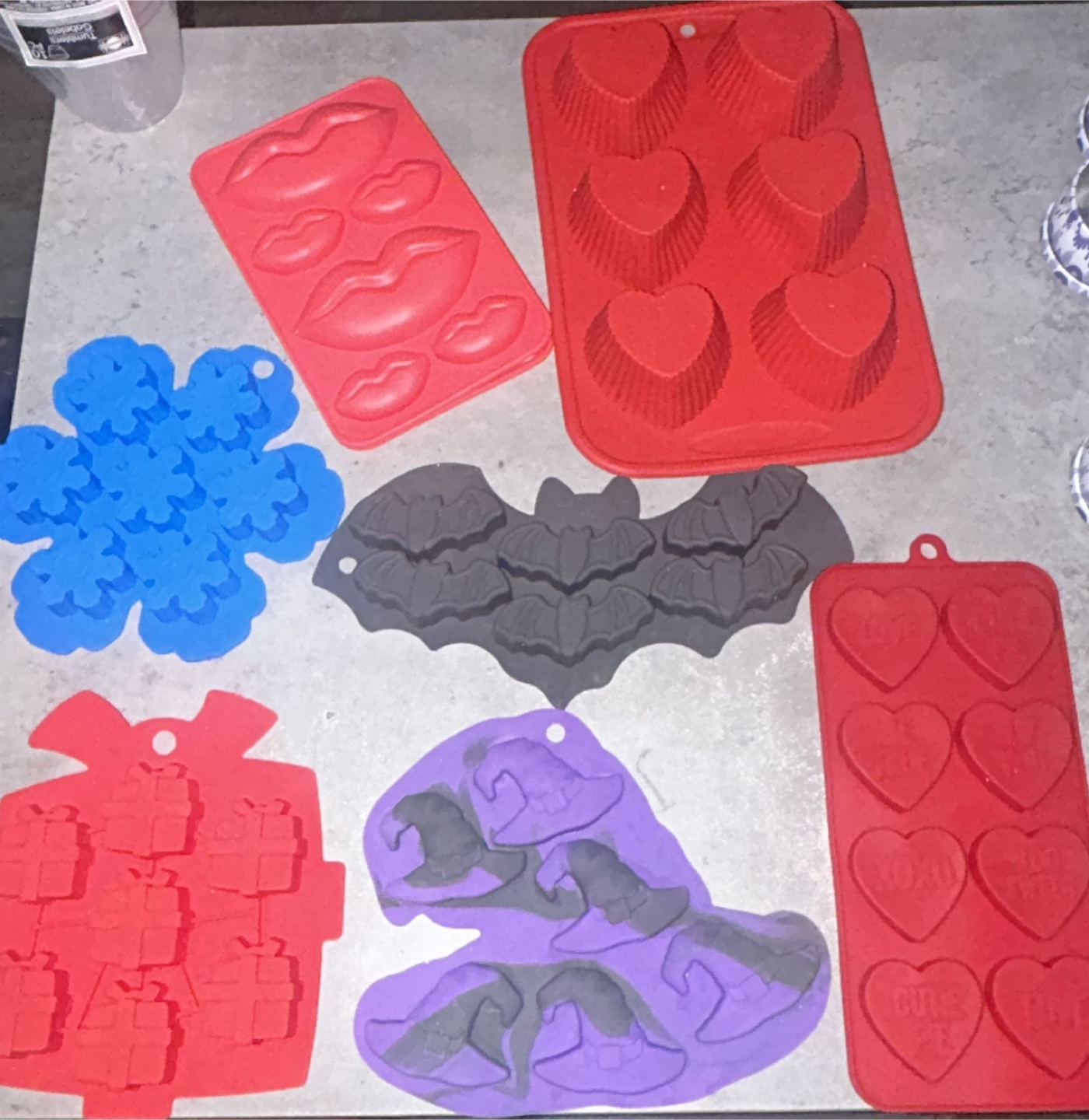 Assorted Silicone Molds