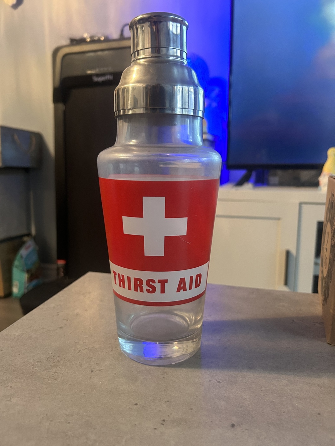 Thirst Aid Cocktail Shaker