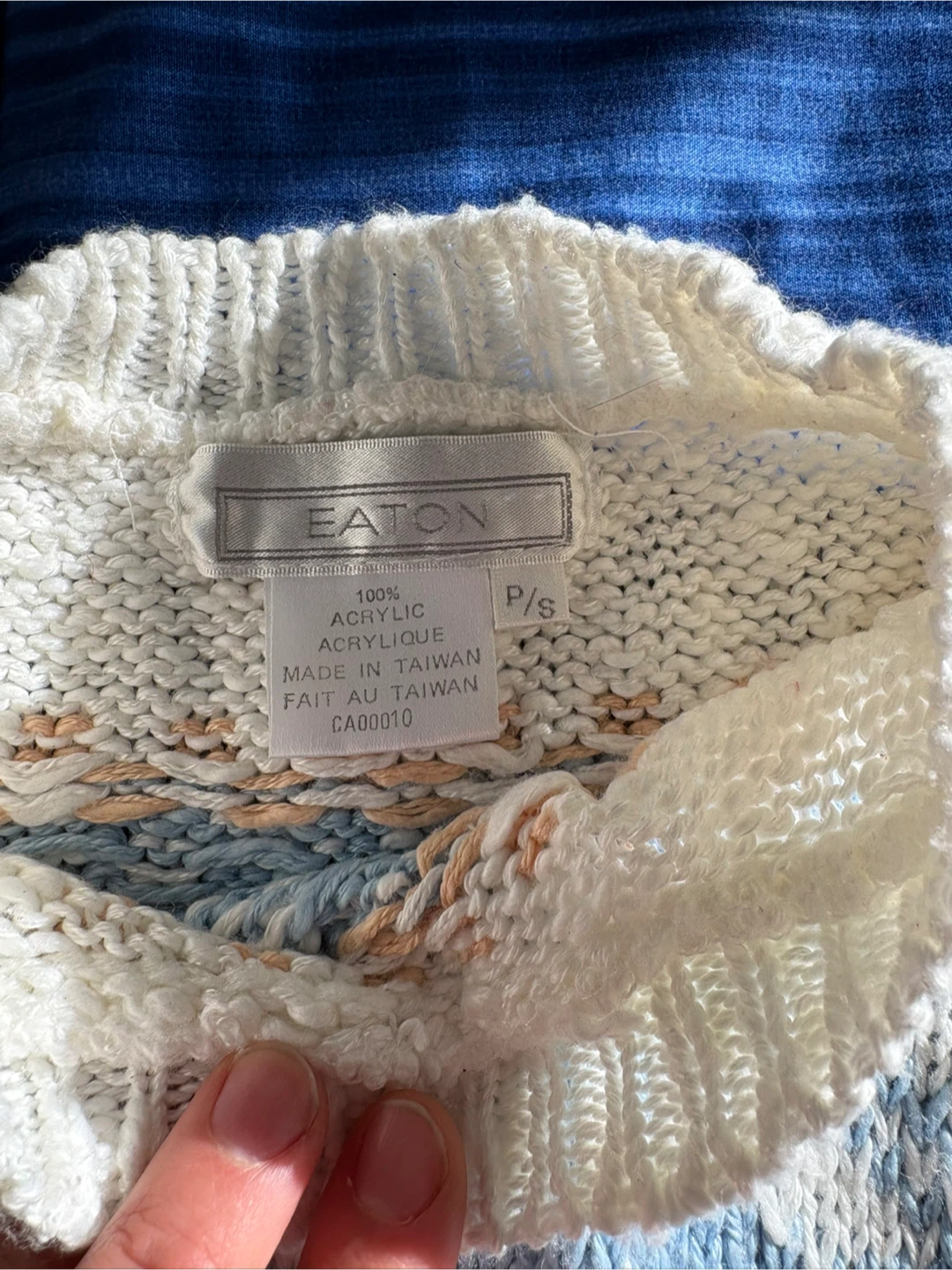 Vintage Eaton Sweater, S - photo 3