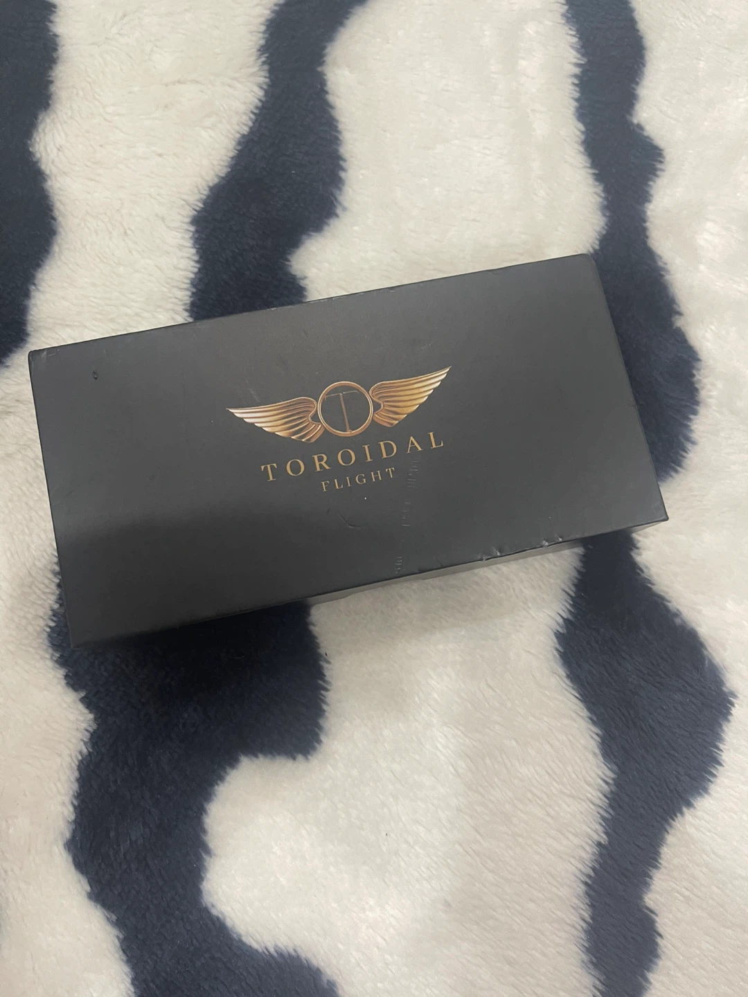 Toroidal Flight Men's Watch with Black Leather Strap