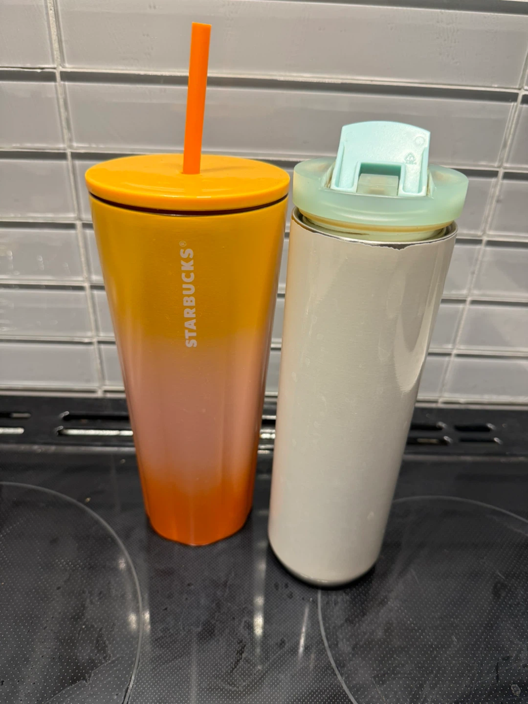 Starbucks Tumbler with Straw and Travel Mug