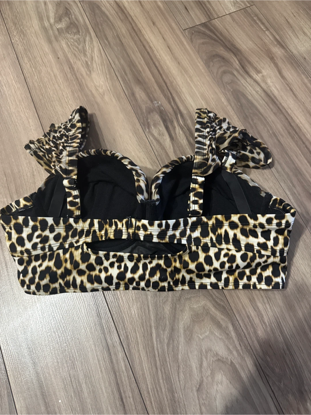 Torrid Leopard Print Padded Swim or Top C/D Cup - photo 3