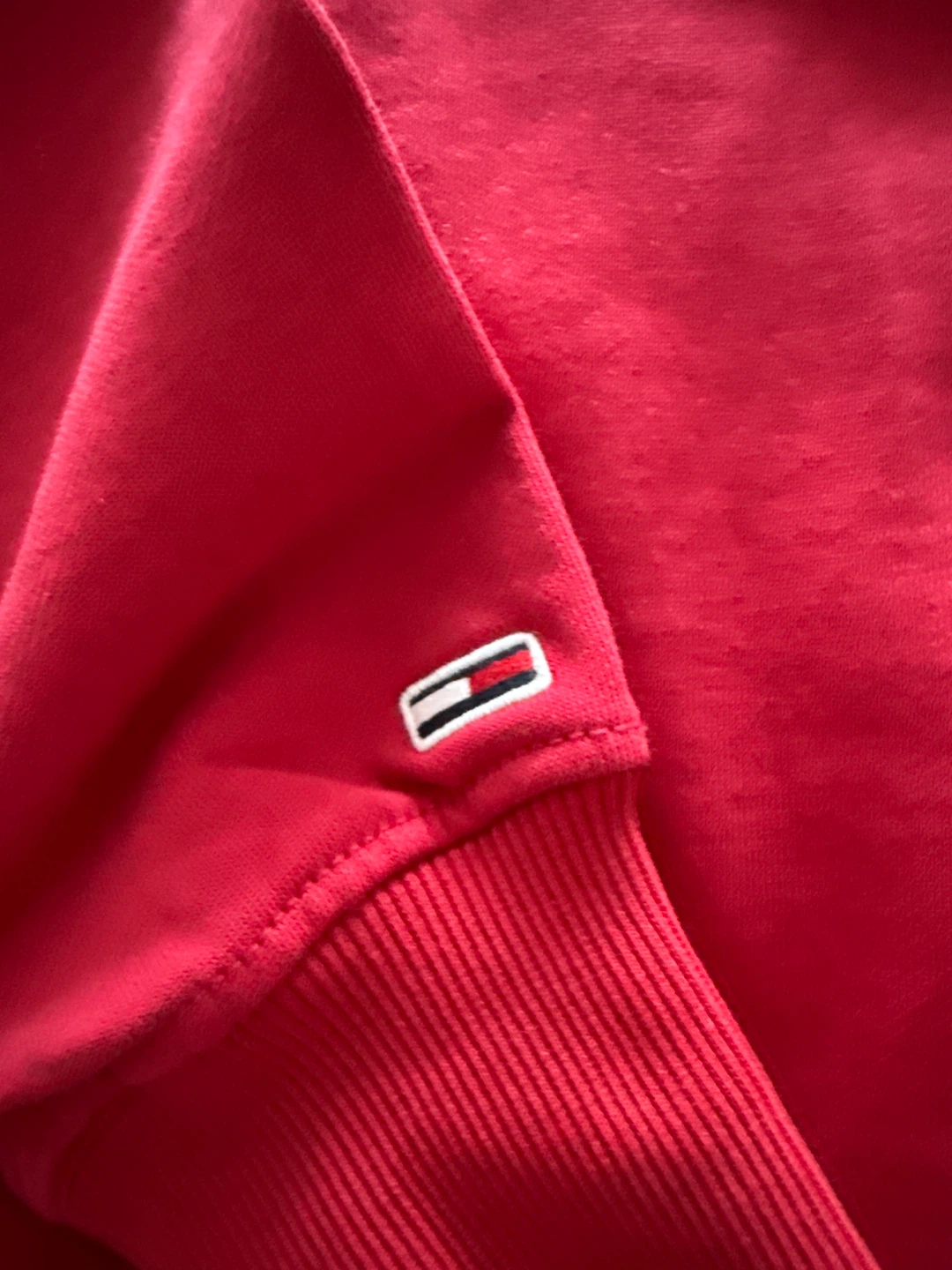 Tommy Jeans Red Crewneck Sweatshirt - photo 4