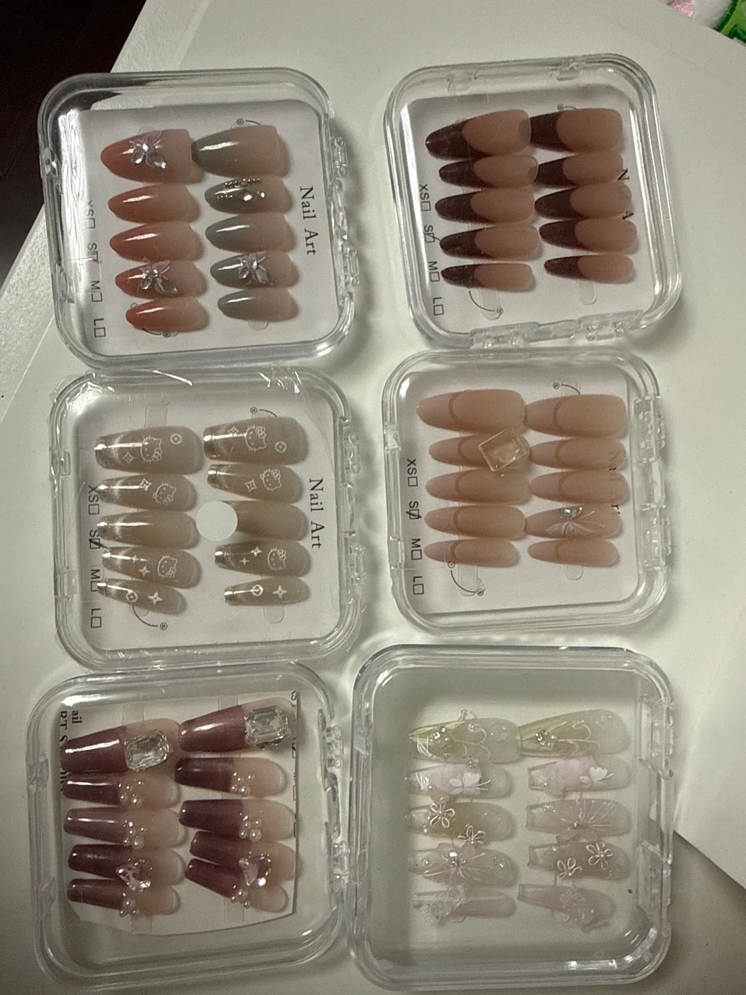 Nail Art Press-On Nails Set