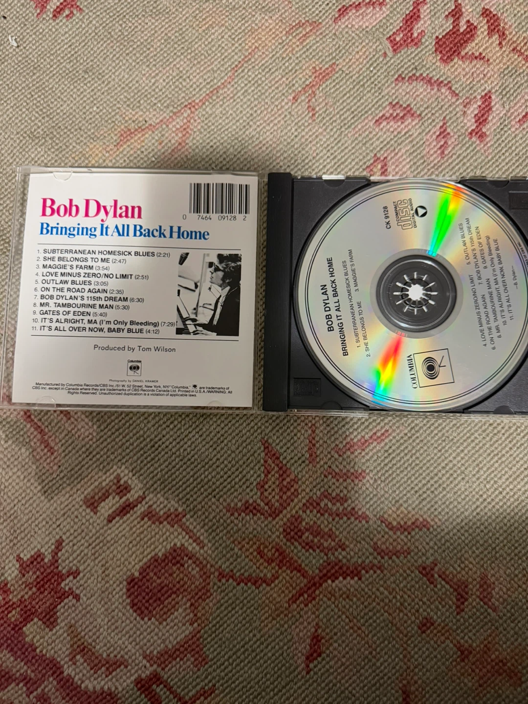 Bob Dylan – Bringing It All Back Home (CD) - photo 2