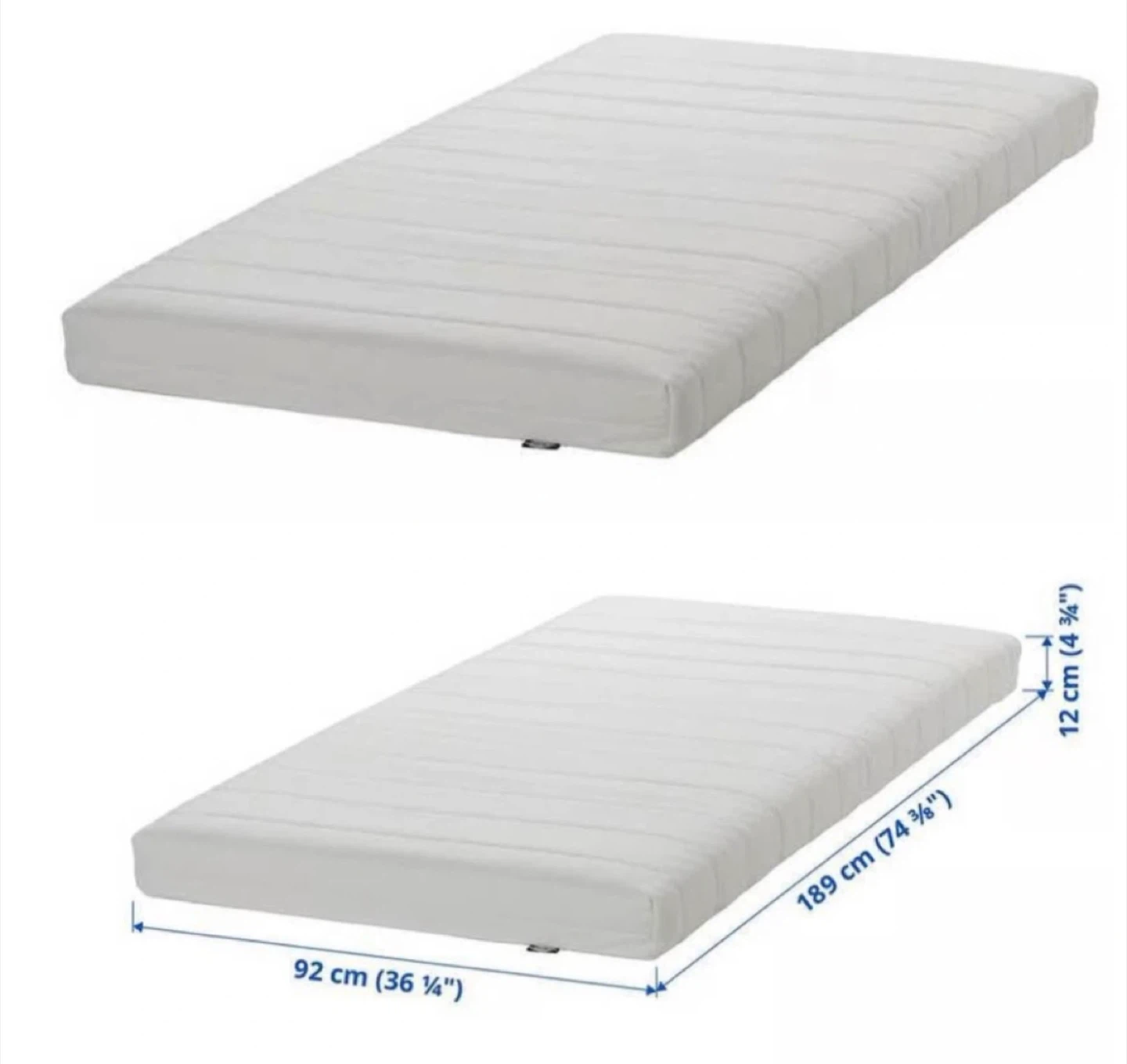 IKEA Single Mattress Topper - photo 3