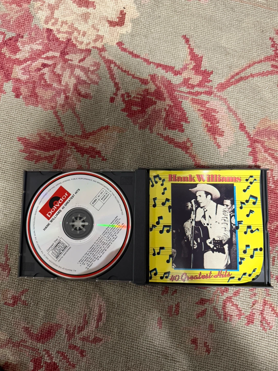 Hank Williams – 40 Greatest Hits (CD) - photo 2