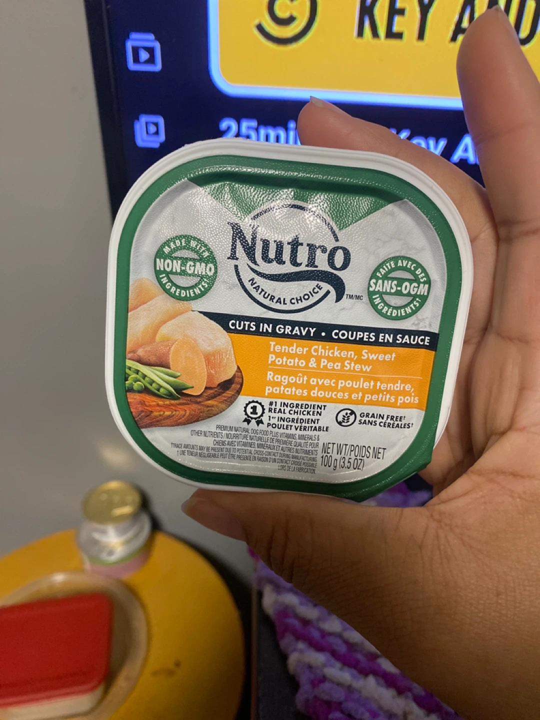 2 boxes 48 unopened packs of  Nutro  Tender Chicken Dog Food