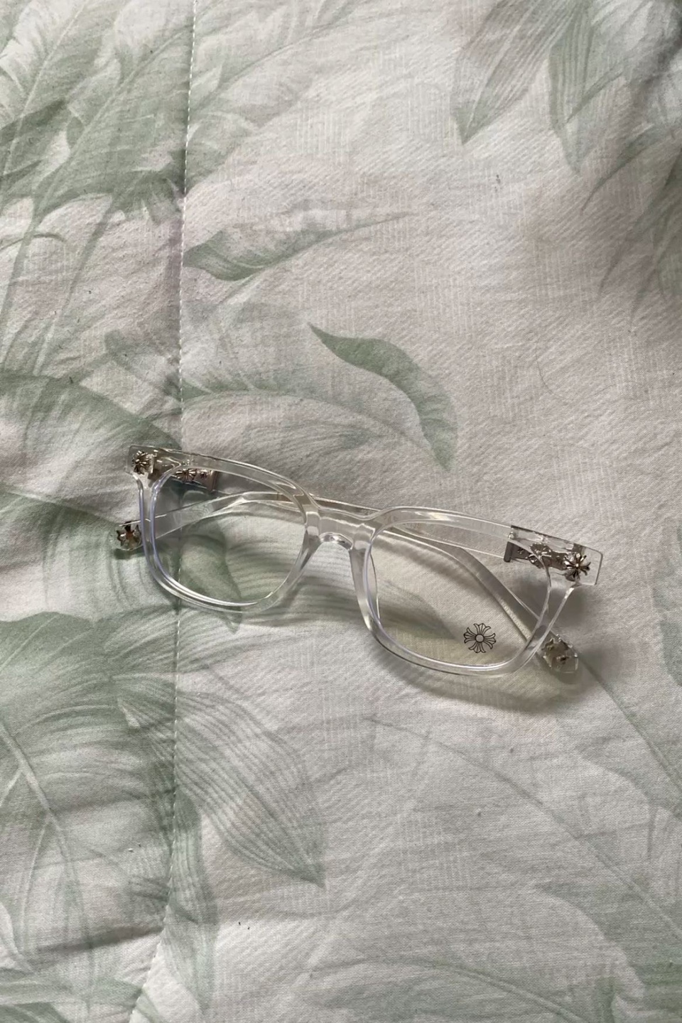 Chrome Hearts Clear Glasses