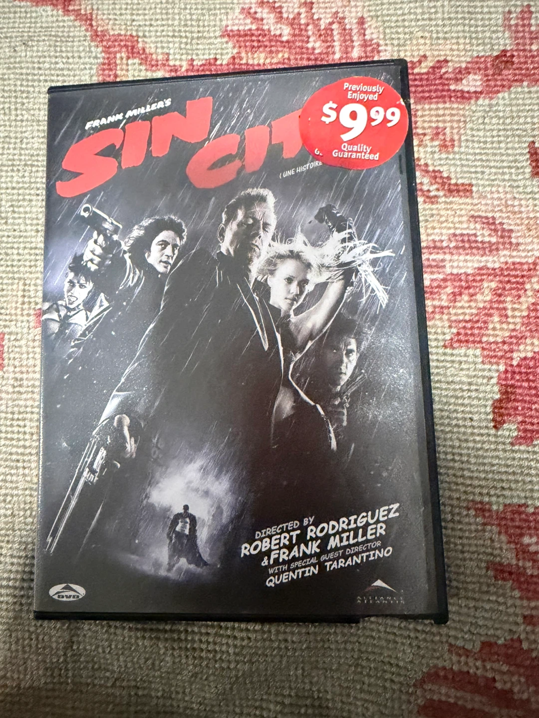 Sin City (2005) – DVD – Blockbuster Rental Copy