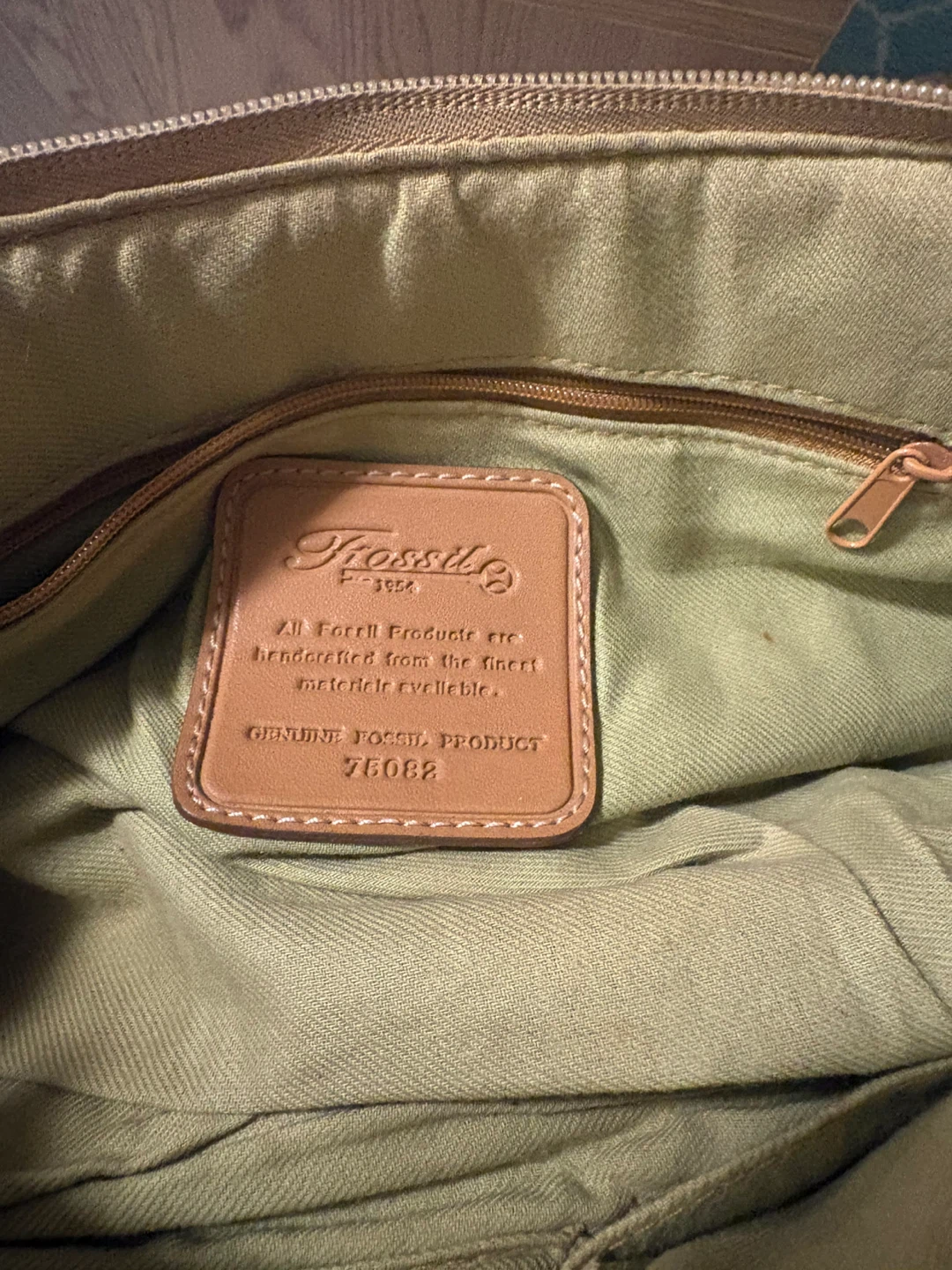 Fossil Woven Satchel Purse - photo 2