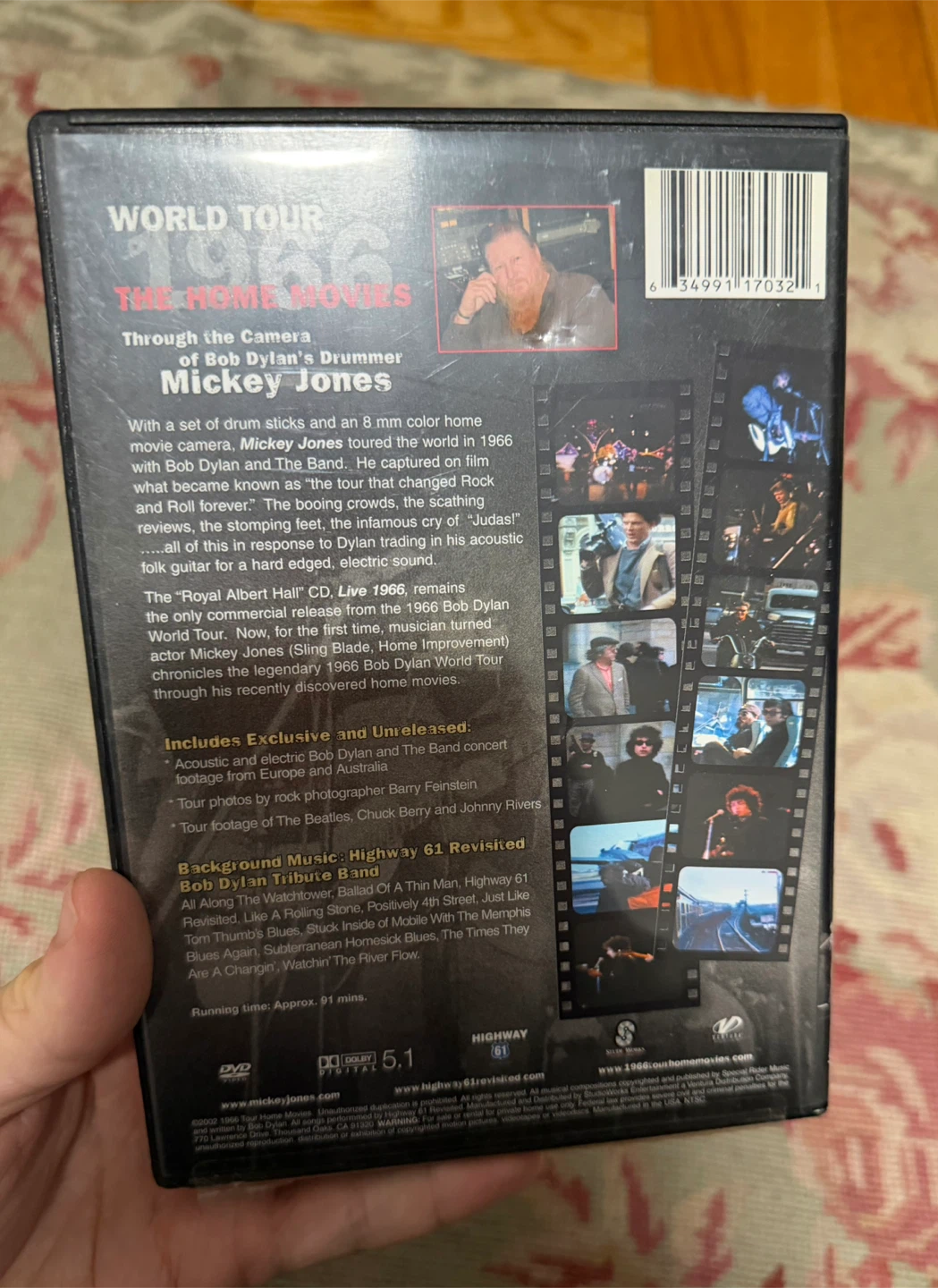 Bob Dylan World Tour 1966 – The Home Movies (DVD) - photo 2