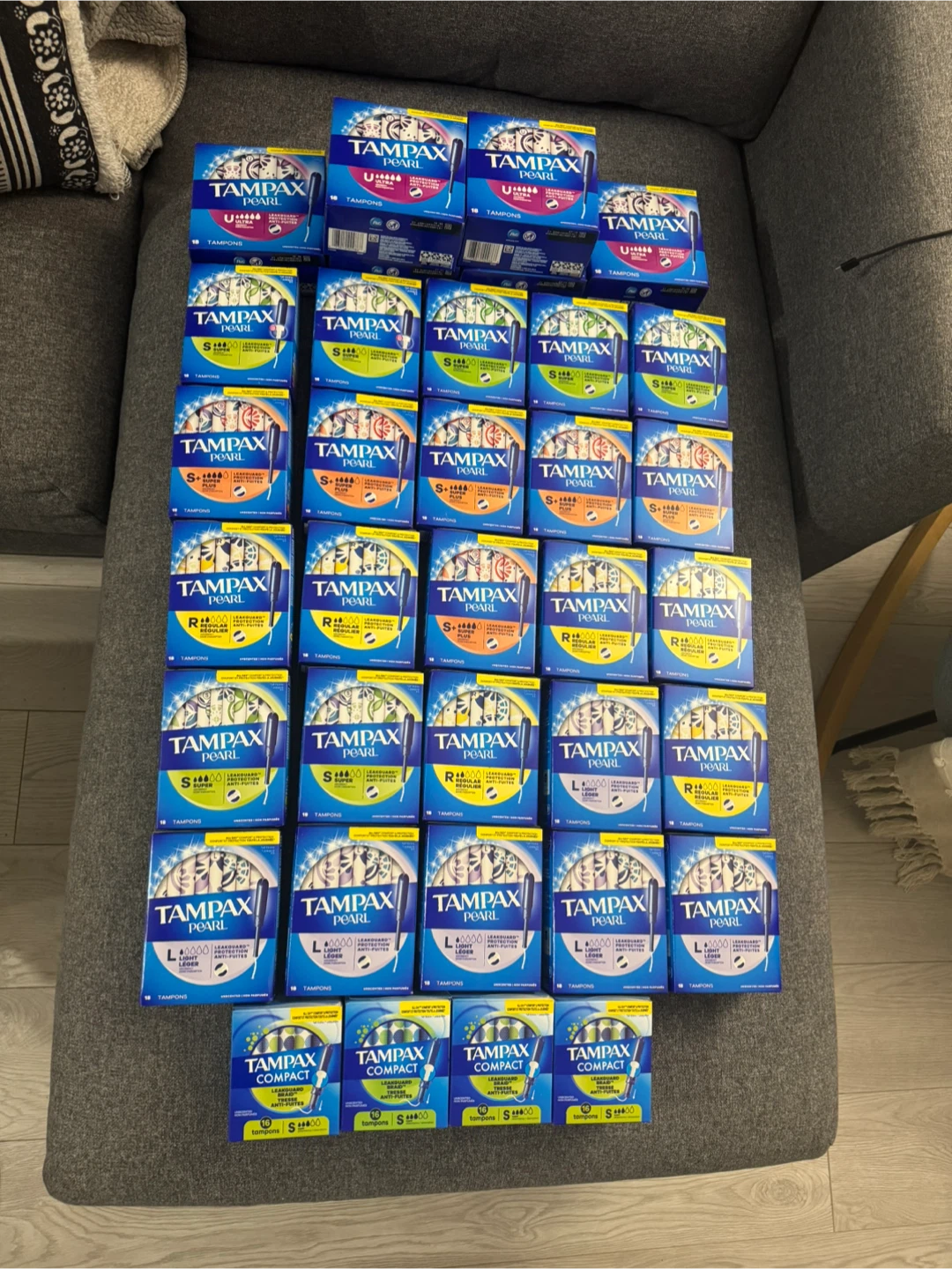 Tampax Pearl Tampons (Various Absorbencies) 5 for $25