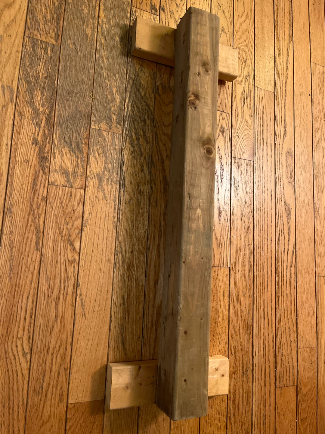 Wooden Beam for Skateboarding