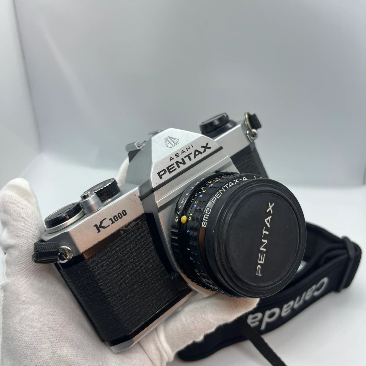 Pentax K1000 35mm SLR Film Camera with 50mm Lens - Works