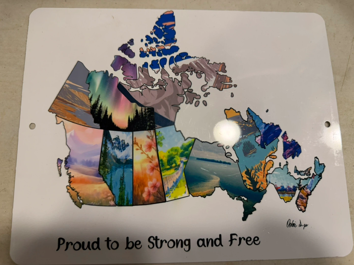 Proud to Be Strong and Free sign