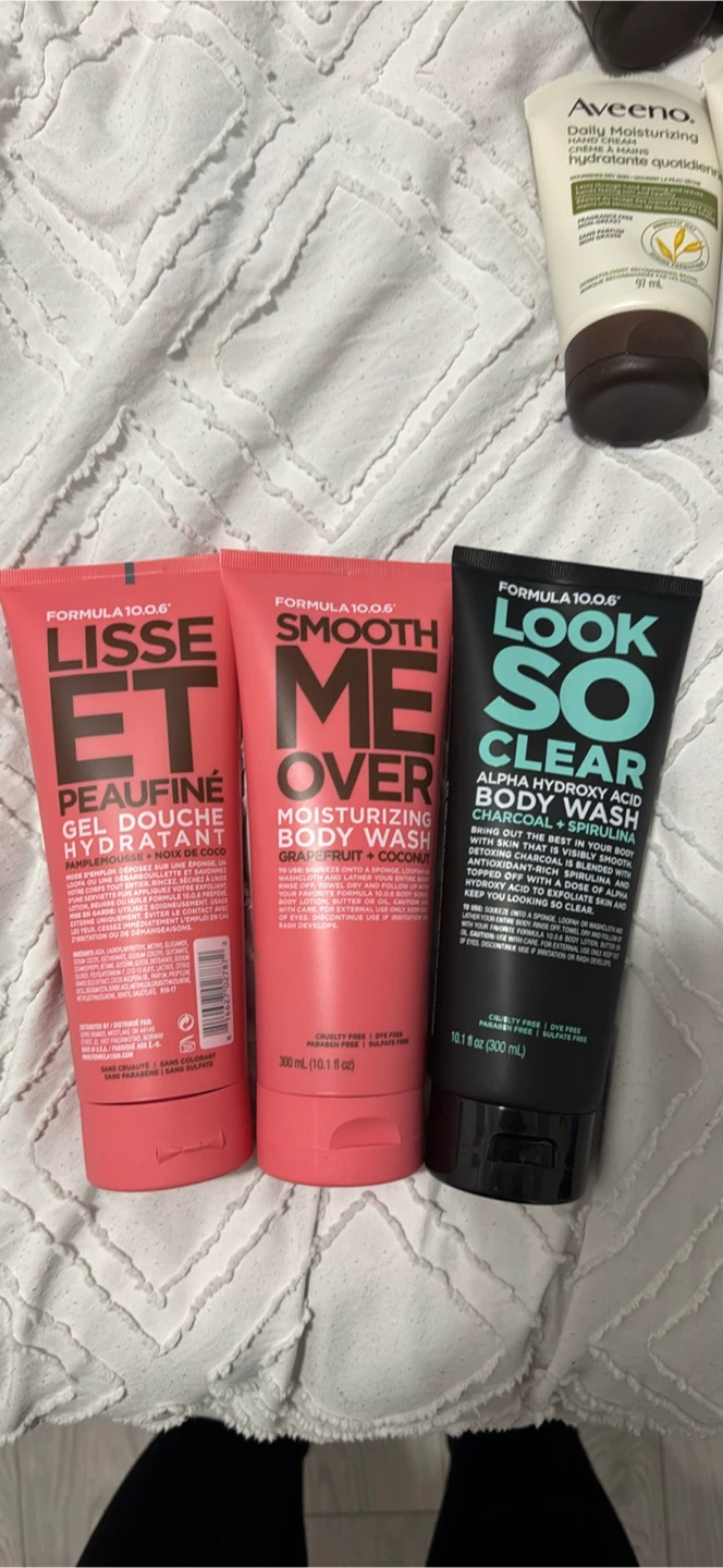 Formula 10.0.6 Body Wash Trio