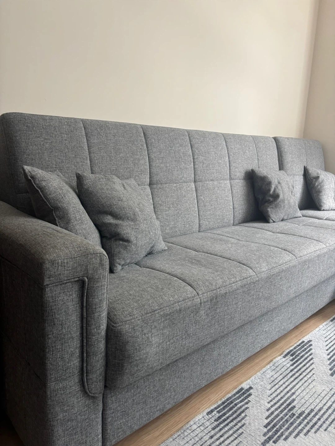 L-shaped sofa