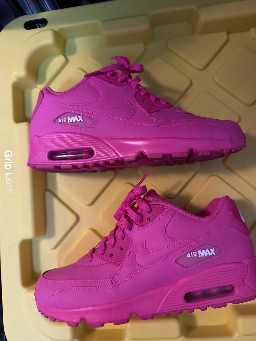 Nike Air Max 90 LTR (GS) Pink Youth Shoes - photo 4