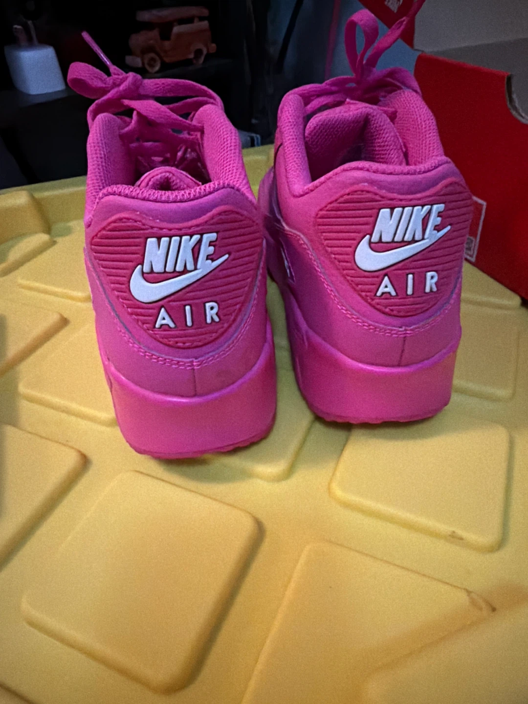 Nike Air Max 90 LTR (GS) Pink Youth Shoes - photo 3