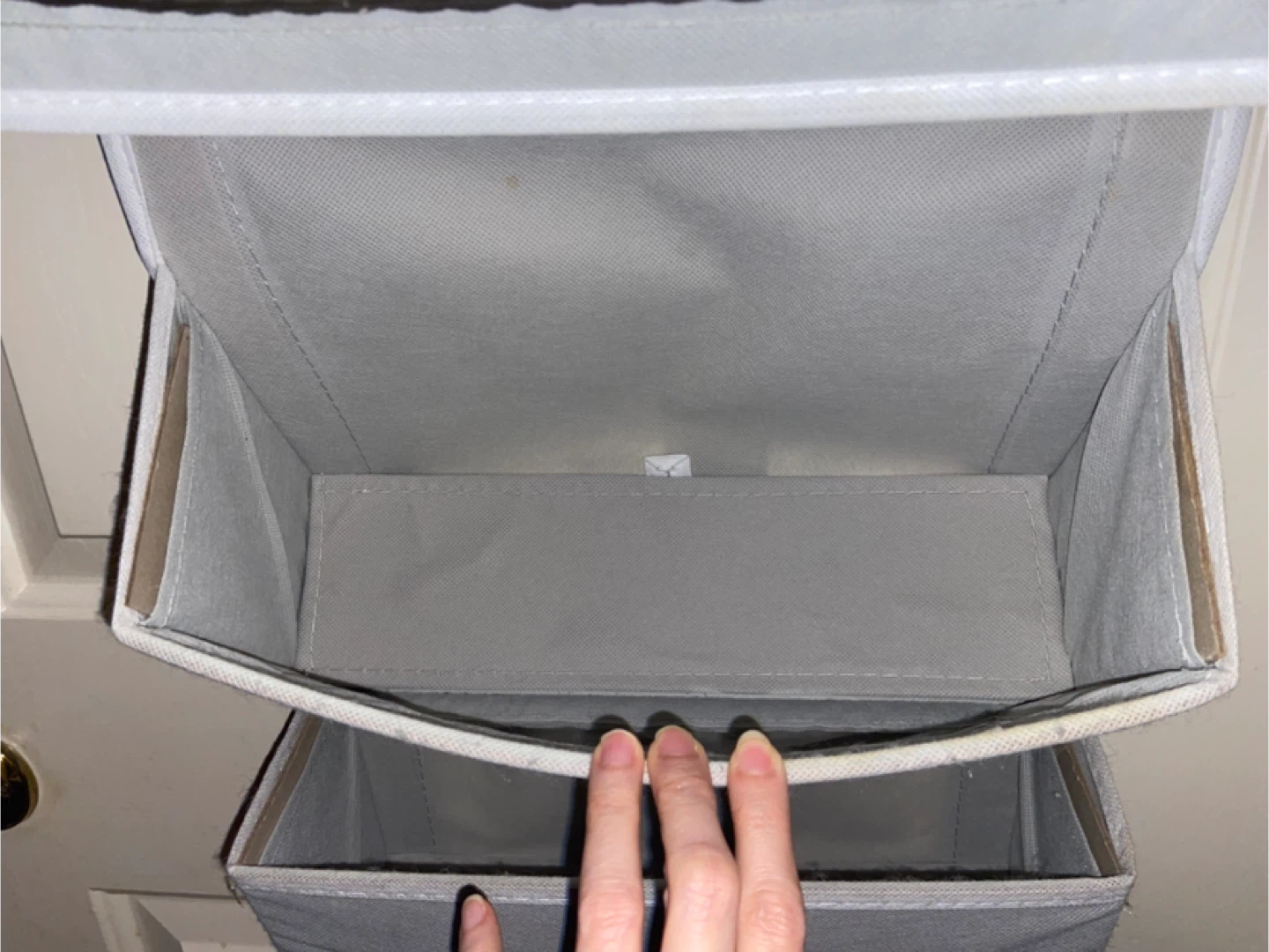 Grey Over-the-Door 8-Pocket Organizer with Clear Windows - photo 5