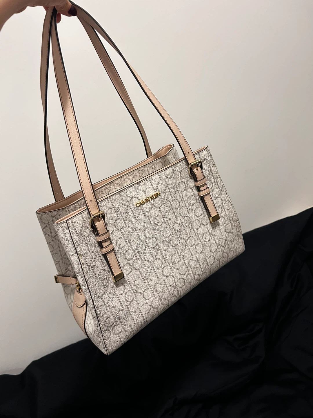 Calvin Klein Monogram Tote Bag