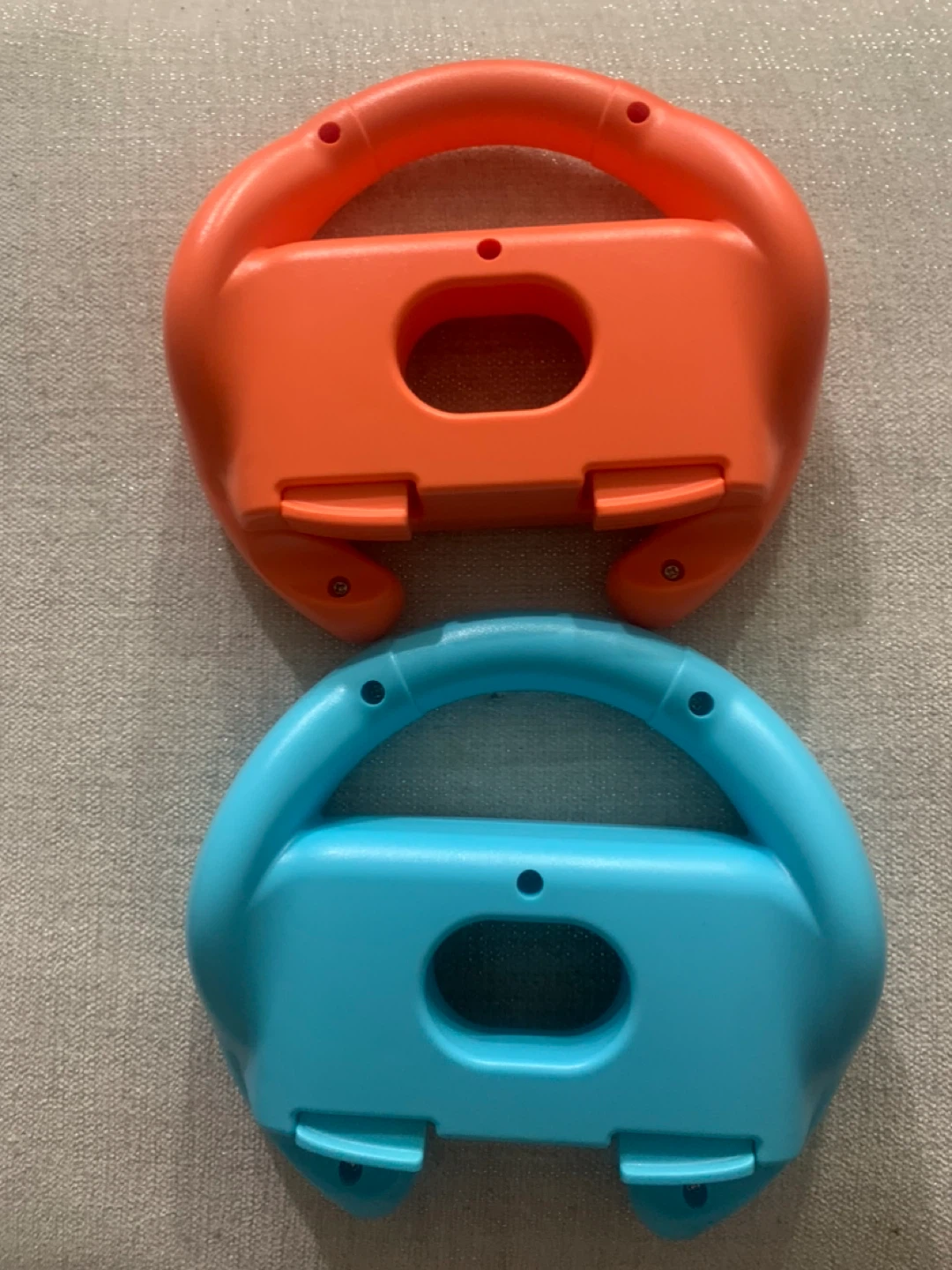 Nintendo Switch Steering Wheel Set - Blue & Orange - photo 5