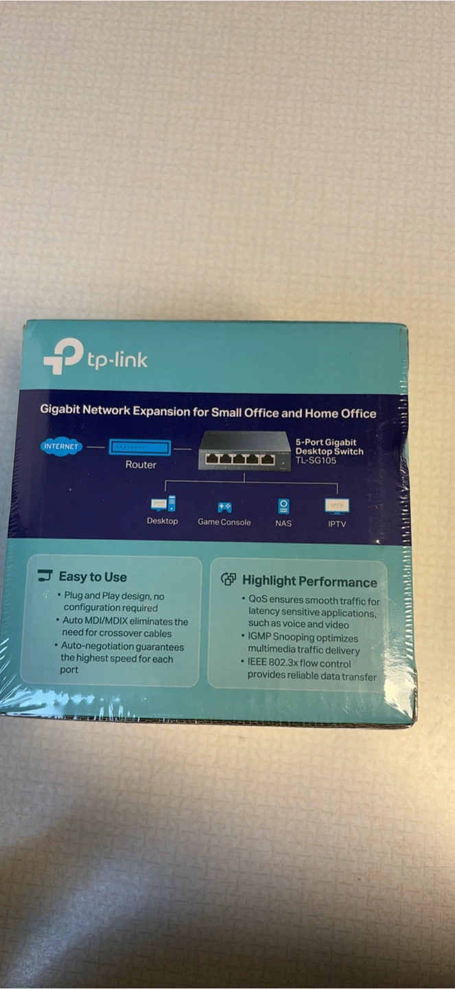 TP-Link TL-SG105 5-Port Gigabit Desktop Switch - photo 2