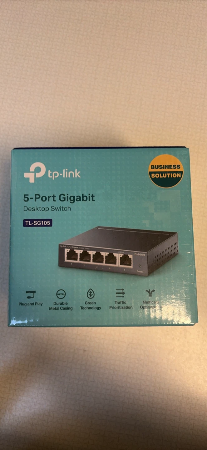 TP-Link TL-SG105 5-Port Gigabit Desktop Switch