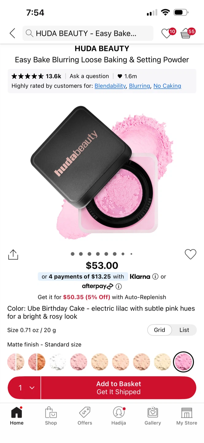 Huda Beauty Easy bake Powder - photo 4