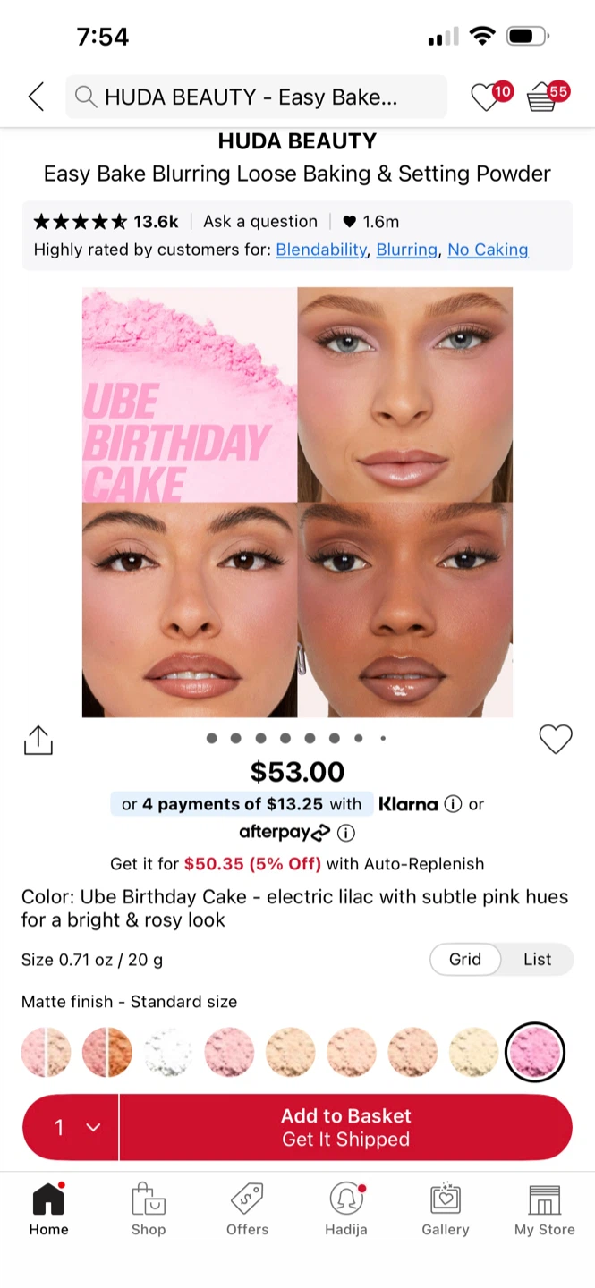 Huda Beauty Easy bake Powder - photo 3